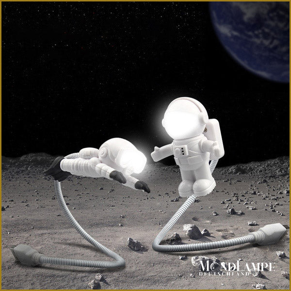 Astronauten Nachtlicht  Faltbare LED USB Astronautenlampe