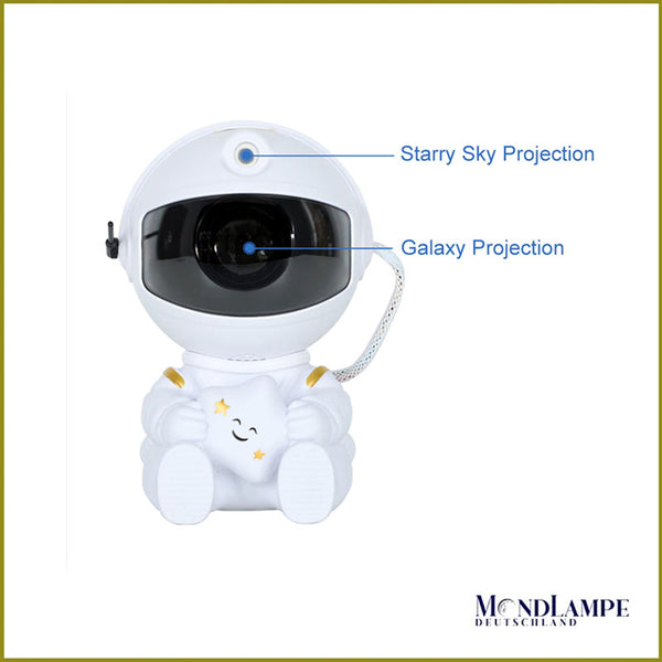 Astronaut Galaxy Projector mit Stern und Optionen