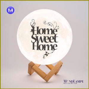 Home Lampe - Geschenkidee für personalisierte Mond Lampe