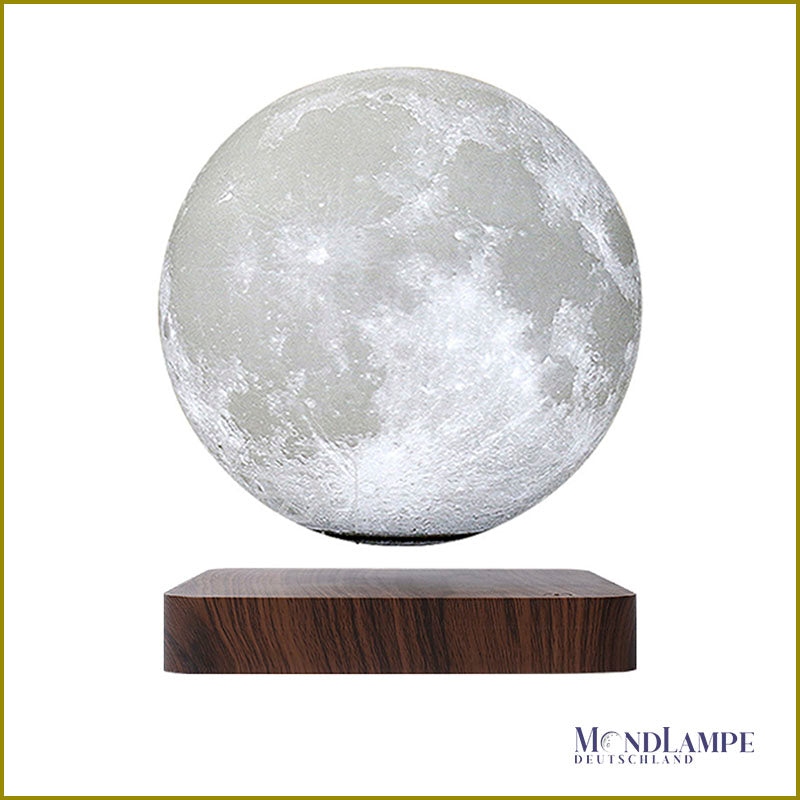 XDeer Nachtlicht Schwebende Mond Lampe 3D, LED-Mondlampe Magnetisch  Mondlichtlampen In der Luft frei schweben und spinnen mit hölzerner Basis,  für einzigartige Geschenke, Room Decor, Nachtlicht, Schreibtisch, Nehmen  Sie die Magnetschwebetechnik an, der