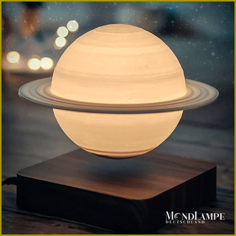 Neu im 2022  Magnetschwebende Saturn Lampe